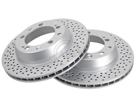 Brake Disc COATED 16492 ABS, Image 3