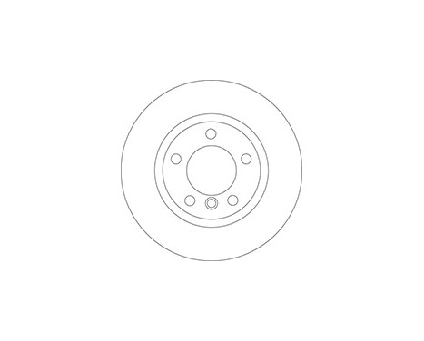 Brake Disc COATED 16536 ABS, Image 2