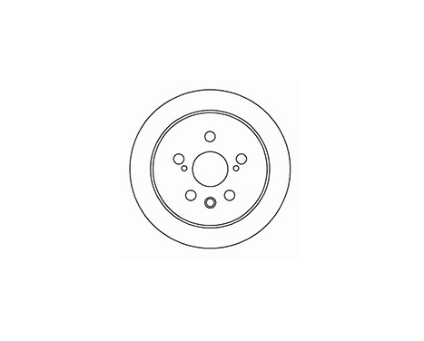 Brake Disc COATED 16545 ABS, Image 2