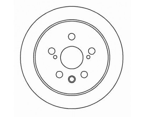 Brake Disc COATED 16545 ABS