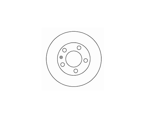 Brake Disc COATED 16630 ABS, Image 2