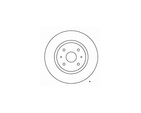 Brake Disc COATED 16906 ABS, Image 2