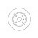 Brake Disc COATED 16906 ABS, Thumbnail 2