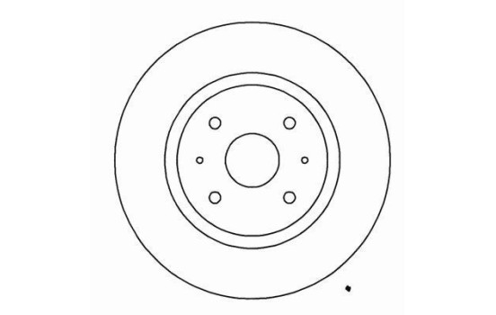 Brake Disc COATED 16906 ABS