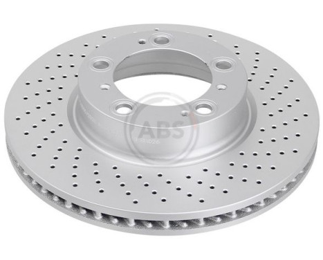 Brake Disc COATED 17071 ABS, Image 3