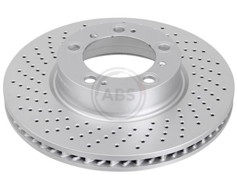 Brake Disc COATED 17072 ABS, Image 3