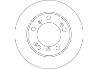Brake Disc COATED 17073 ABS