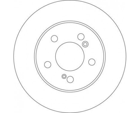 Brake Disc COATED 17107 ABS, Image 2