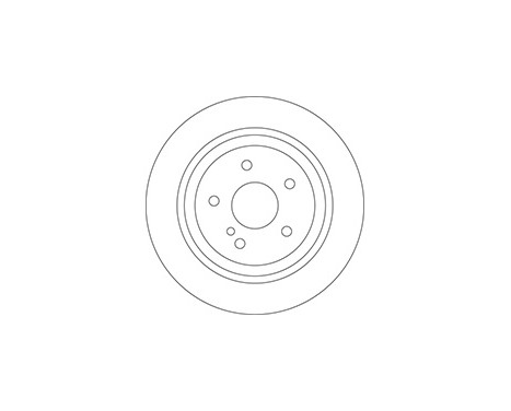 Brake Disc COATED 17113 ABS, Image 2