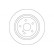 Brake Disc COATED 17113 ABS, Thumbnail 2