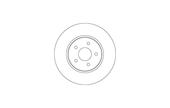 Brake Disc COATED 17151 ABS, Image 2