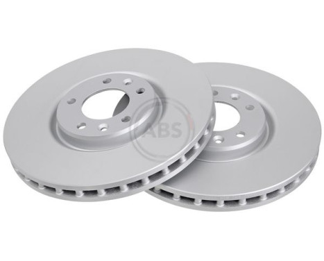 Brake Disc COATED 17344 ABS, Image 3