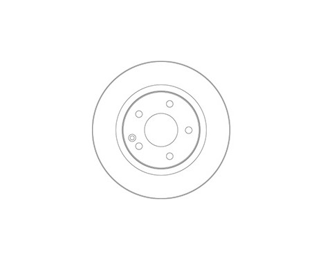 Brake Disc COATED 17365 ABS, Image 2