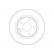 Brake Disc COATED 17365 ABS, Thumbnail 2