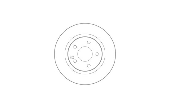 Brake Disc COATED 17365 ABS, Image 2