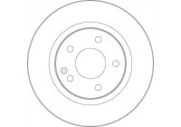 Brake Disc COATED 17365 ABS
