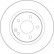 Brake Disc COATED 17365 ABS
