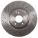 Brake Disc COATED 17367 ABS