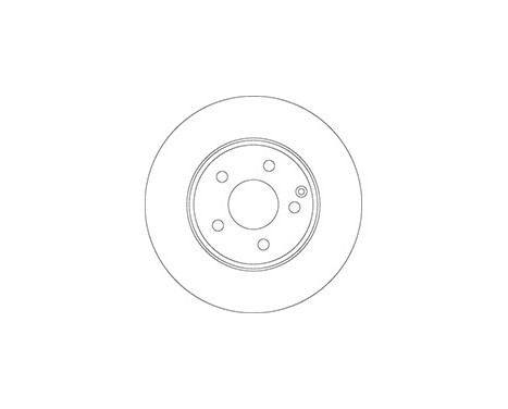 Brake Disc COATED 17403 ABS, Image 2