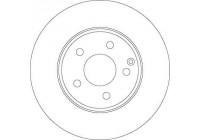 Brake Disc COATED 17403 ABS