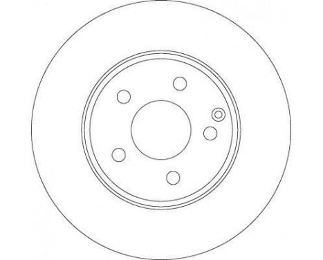 Brake Disc COATED 17403 ABS