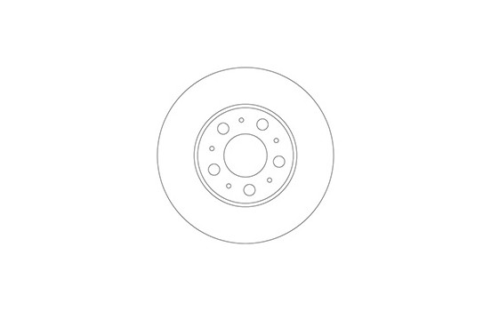 Brake Disc COATED 17404 ABS, Image 2