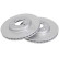 Brake Disc COATED 17484 ABS, Thumbnail 3