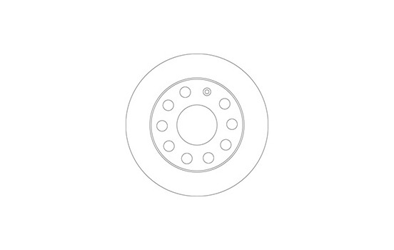 Brake Disc COATED 17520 ABS, Image 2