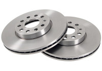 Brake Disc COATED 17521 ABS