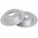 Brake Disc COATED 17585 ABS, Thumbnail 3