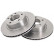 Brake Disc COATED 17601 ABS