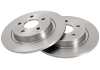 Brake Disc COATED 17605 ABS