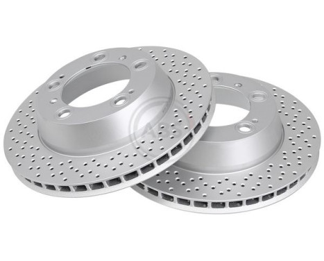 Brake Disc COATED 17670 ABS, Image 3