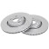 Brake Disc COATED 17672 ABS, Thumbnail 3
