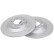 Brake Disc COATED 17688 ABS, Thumbnail 3