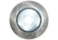 Brake Disc COATED 17734 ABS