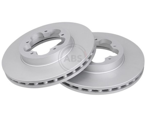 Brake Disc COATED 17743 ABS, Image 3