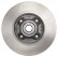 Brake Disc COATED 17835C ABS, Thumbnail 2