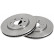 Brake Disc COATED 17887 ABS