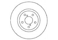 Brake Disc COATED 17955 ABS