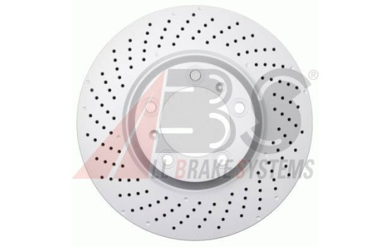 Brake Disc COATED 18009 ABS, Image 2