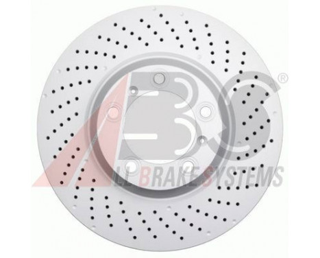 Brake Disc COATED 18010 ABS, Image 2