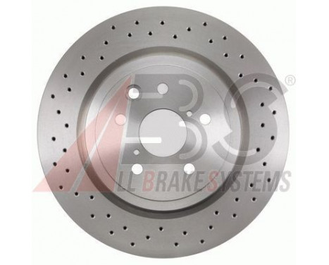 Brake Disc COATED 18015 ABS, Image 2