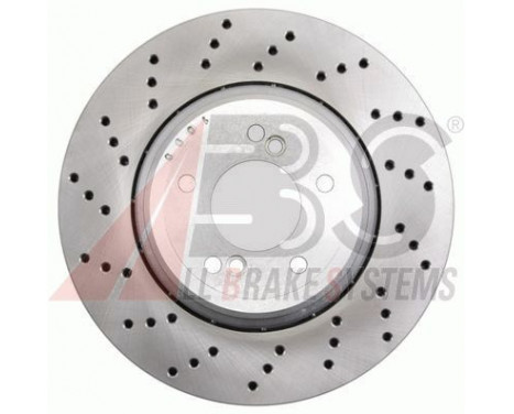 Brake Disc COATED 18026 ABS, Image 2