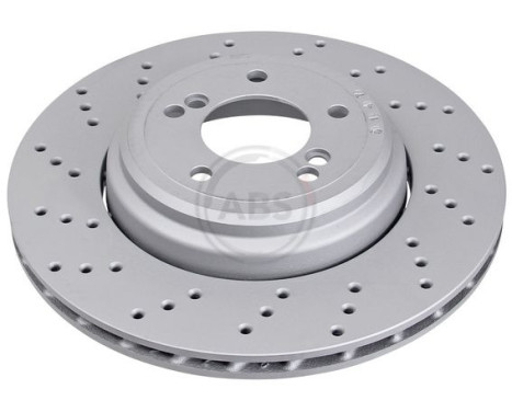 Brake Disc COATED 18026 ABS, Image 3