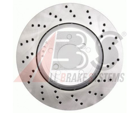 Brake Disc COATED 18027 ABS, Image 2