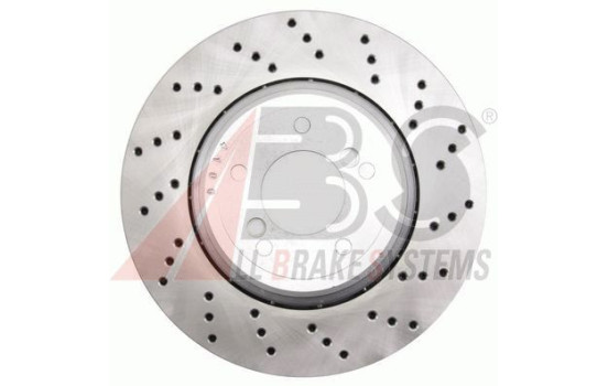 Brake Disc COATED 18027 ABS, Image 2