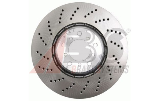 Brake Disc COATED 18054 ABS, Image 2