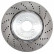 Brake Disc COATED 18057 ABS