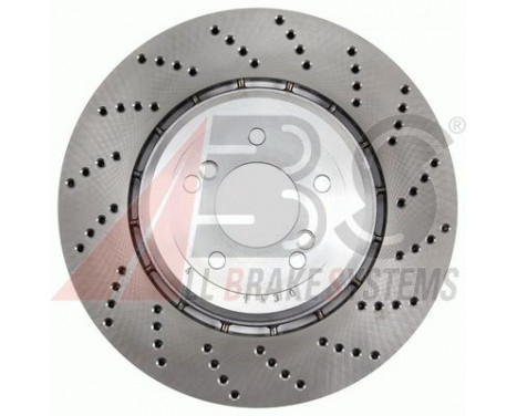 Brake Disc COATED 18057 ABS, Image 2